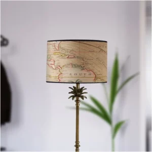 Yeda Design Abat Jour Carte Ancienne 30 X 20 7