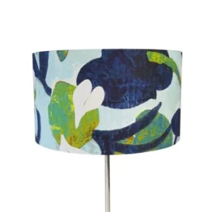 Ambiances & Toiles Abat-jour Cylindrique à Poser Aloha Rose Lalie Design Ø35cm 15