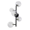 Maisons Du Monde Applique 5 Globes En Verre Et Métal Noir Mat 16