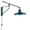 Dutchbone Applique Ajustable En Laiton Et Acier Turquoise 17