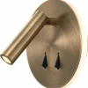 Mantra Applique Aluminium Laiton Led 19
