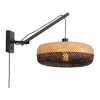 Good & Mojo Applique Bambou Noir 2 Bras L55cm 13
