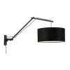 Good & Mojo Applique Bambou Noir/lin L95cm 22