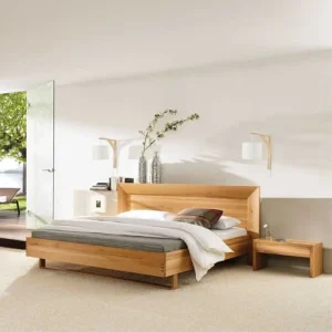 TOSEL Applique Bois Naturel Et Blanc 8