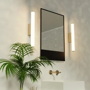 Sulion Applique De Salle De Bain En Métal De Couleur Bronze De 60 Cm 8