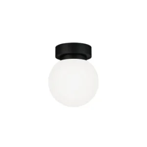 Sulion Applique De Salle De Bains En Verre Avec Base Noire 12