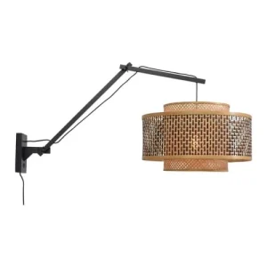 Good & Mojo Applique En Bambou 3 Bras L90cm 10