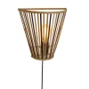 Good & Mojo Applique En Bambou Naturel/noir, H. 30cm 20