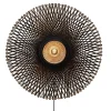 Good & Mojo Applique En Bambou Noir/naturel, H. 87cm 19