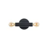 Zuiver Applique En Métal 2 Ampoules Noir 22