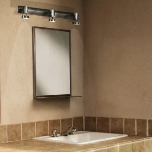 Sulion Applique En Métal à 3 Spots En Finition Nickel 9