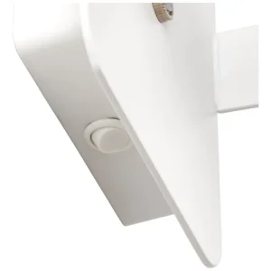 BRILLIANT Applique En Métal Blanc 16