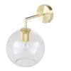 Maisons Du Monde Applique En Métal Doré Et Globe En Verre 22