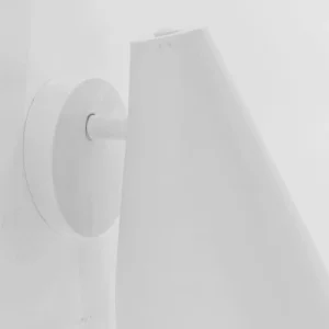 Sulion Applique En Métal En Finition Blanche Sablée 13