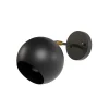 Sulion Applique En Métal Noir Mat Avec Détails Dorés 20