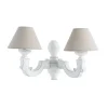 Maisons Du Monde Applique En Paulownia Et Abat-jour Gris 19