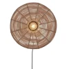 Good & Mojo Applique En Rotin Naturel, H. 55cm 17