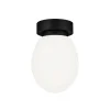 Sulion Applique En Verre Avec Base Noire 16
