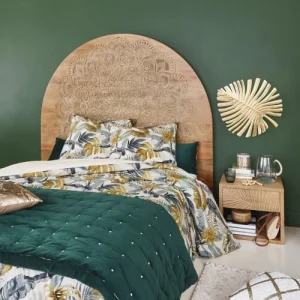 Maisons Du Monde Applique Feuille En Métal Doré 14