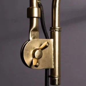 Dutchbone Applique Industrielle En Métal Et Laiton 11