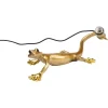 Kare Design Applique Lézard Gecko En Polyrésine Dorée 22