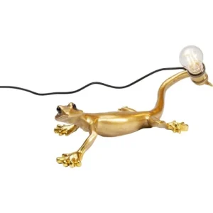 Kare Design Applique Lézard Gecko En Polyrésine Dorée 13