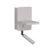 Cristalrecord Applique Murale Blanche Simple Avec Lecteur Réglable 17