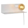 Lucide Applique Murale De Chevet Métal Et Magnétique Blanc L35cm 22