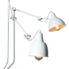Custom Form Applique Murale Double Blanche 20