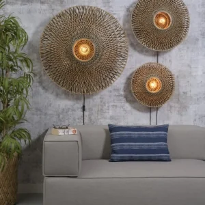 Good & Mojo Applique Murale En Bambou D60 18