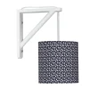 Sauthon Applique Murale En Coton Bleu Marine 10