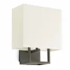 Keria Applique Murale En Fabric Blanc 11