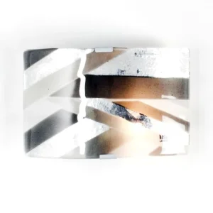 Keria Applique Murale En Glass Argente 10
