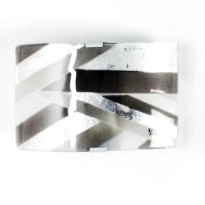 Keria Applique Murale En Glass Argente 14