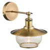 Globo Applique Murale En Métal Bronze 20