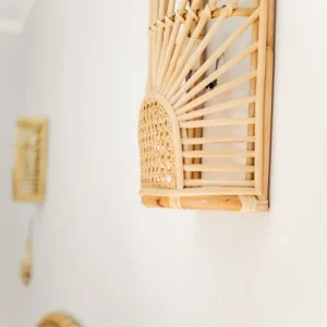 Saudara Collections Applique Murale En Rotin Et Cannage 12