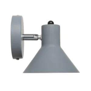 Wadiga Applique Murale Ronde En Métal Gris 13×15,5x14cm 15