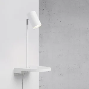 Nordlux Applique Murale Vert Blanc étagère Et Port Usb 10