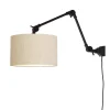 It’s About Romi Applique Noire 2 Bras Et Abat-jour L80cm 10