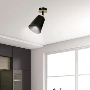 Wonderlamp Applique Nordique Orientable Avec Abat-jour En Métal Noir 10