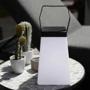 Oviala Baladeuse LED En Acier Blanc 7