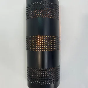 Gérard Lamy Cache Ampoule Mural H.40 Cm Noir 9