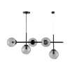 Dyberg Larsen Como – Suspension En Verre Fumé Et Métal Noir, H 39 Cm D 93 Cm 17