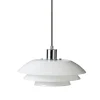 Dyberg Larsen DL31 – Suspension En Verre Et Chrome, H 15 Cm D 31 Cm 20
