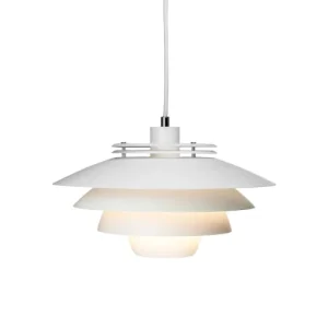 Dyberg Larsen Ejka – Suspension En Métal Blanc Mat, H 20 Cm D 38 Cm 10