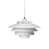 Dyberg Larsen Ejka – Suspension En Métal Blanc Mat, H 20 Cm D 38 Cm 20