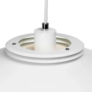 Dyberg Larsen Ejka – Suspension En Métal Blanc Mat, H 20 Cm D 38 Cm 12