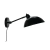 Dyberg Larsen Futura – Applique En Métal Noir Mat Et Blanc, H 23 Cm D 25,6 Cm 16