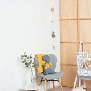 Nordic Coast Guirlande Coton Mousseline Dinosaure Vert 100 Cm 10