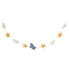 Nordic Coast Guirlande Coton Mousseline Dinosaure Vert 150 Cm 22